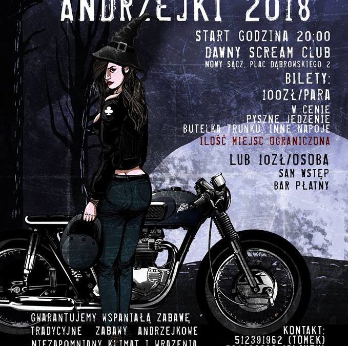 Motocyklowe Andrzejki 2018!